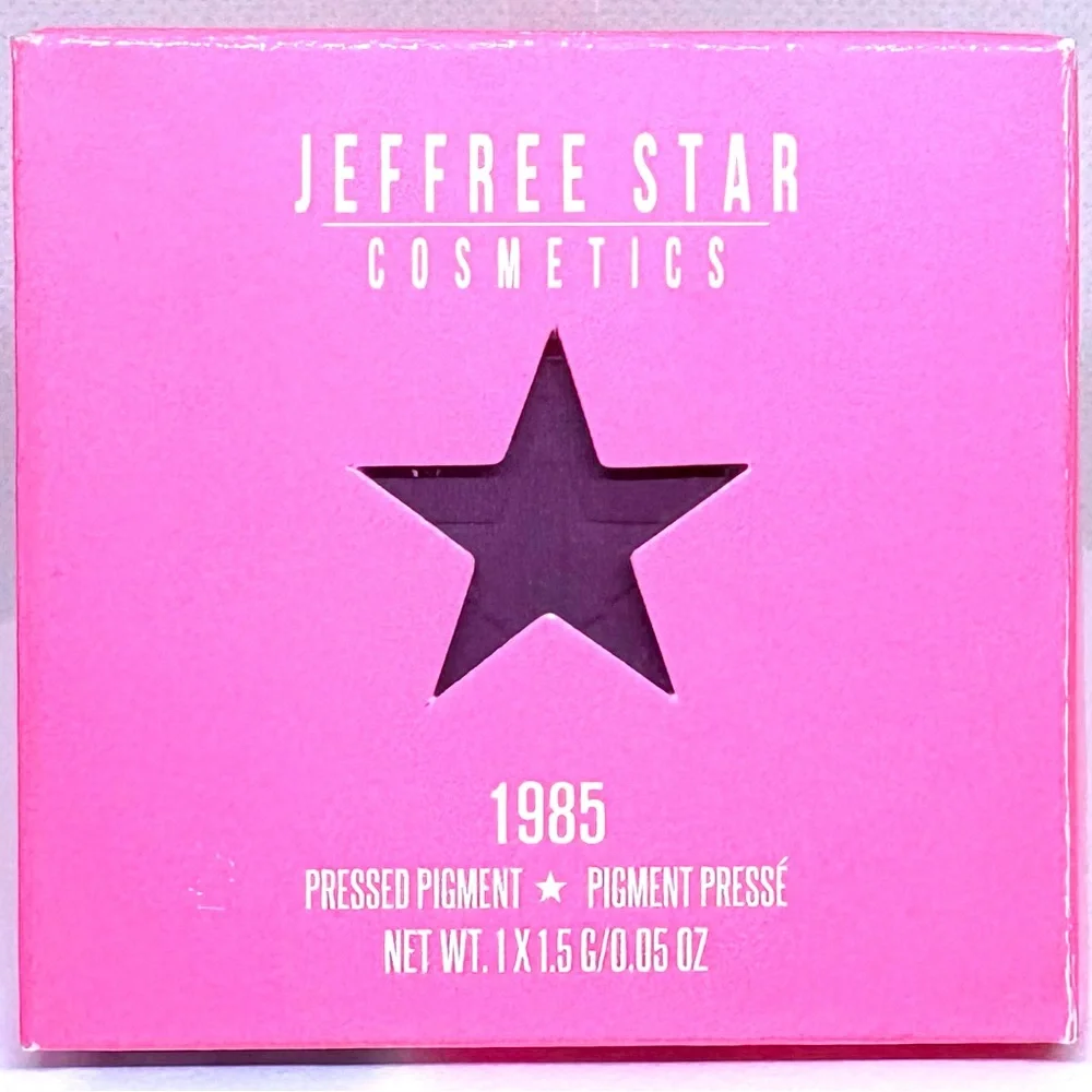 Jeffrey Star Press Pigment Single Color 1985